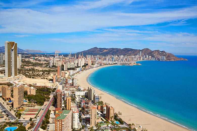 Best places to go in July for sun - infographic