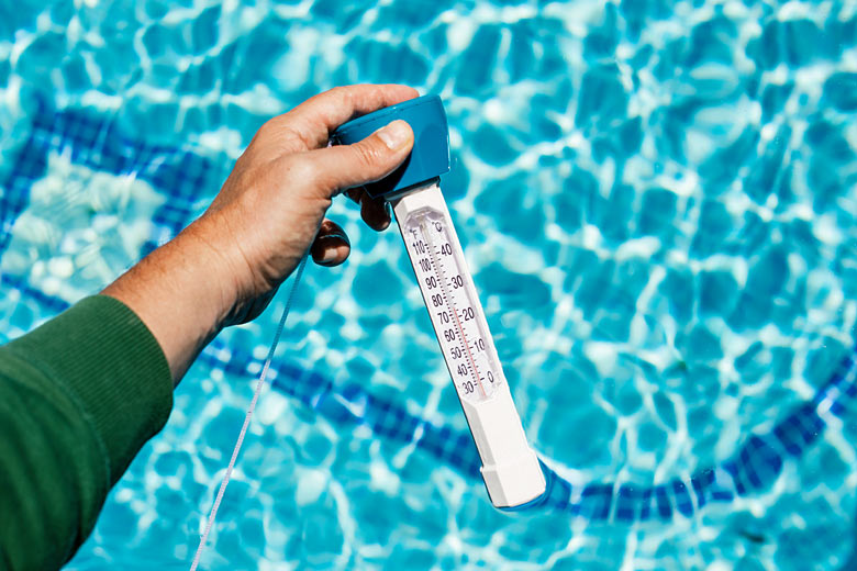 Pool temperatures near 30&deg;C are best for comfort