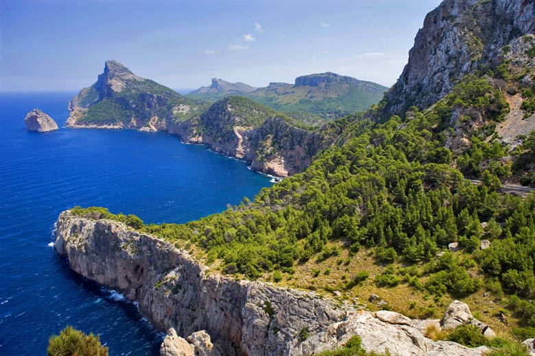 Majorca weather over the Cap de Formentor