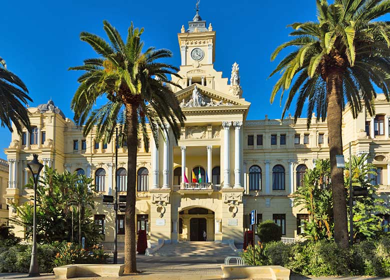 The town hall in Malaga, Costa del Sol