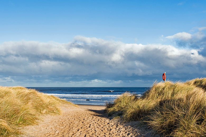The sweeping dunes of Waxham Beach, Norfolk